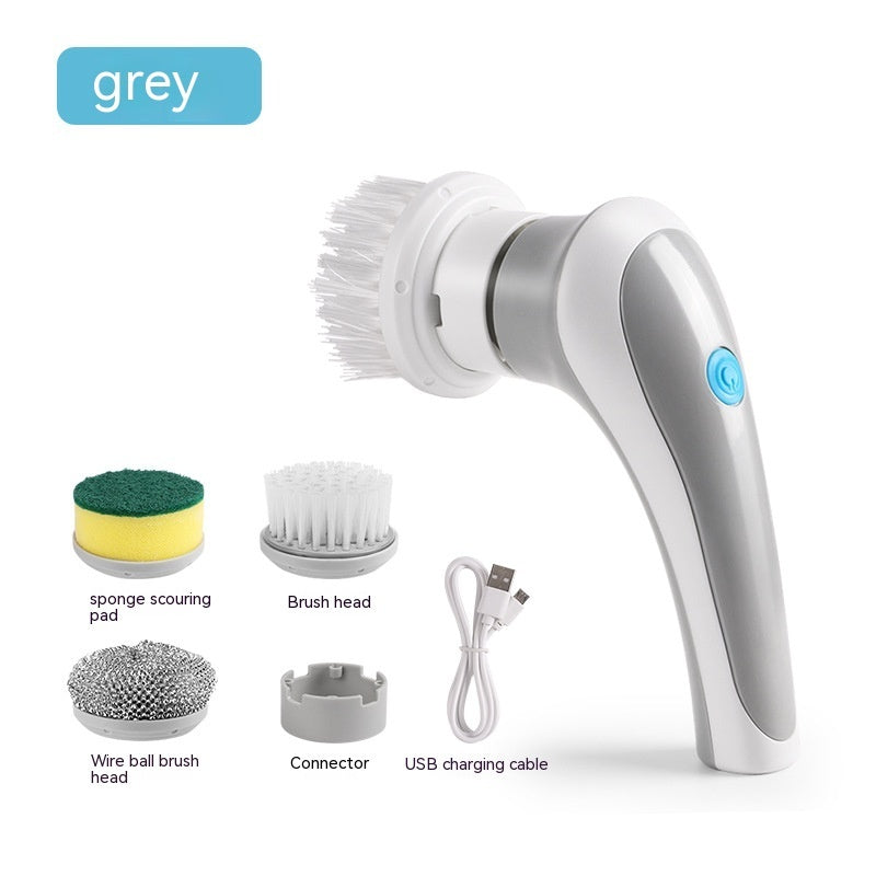 Electric Cleaning Brush 4-in-1