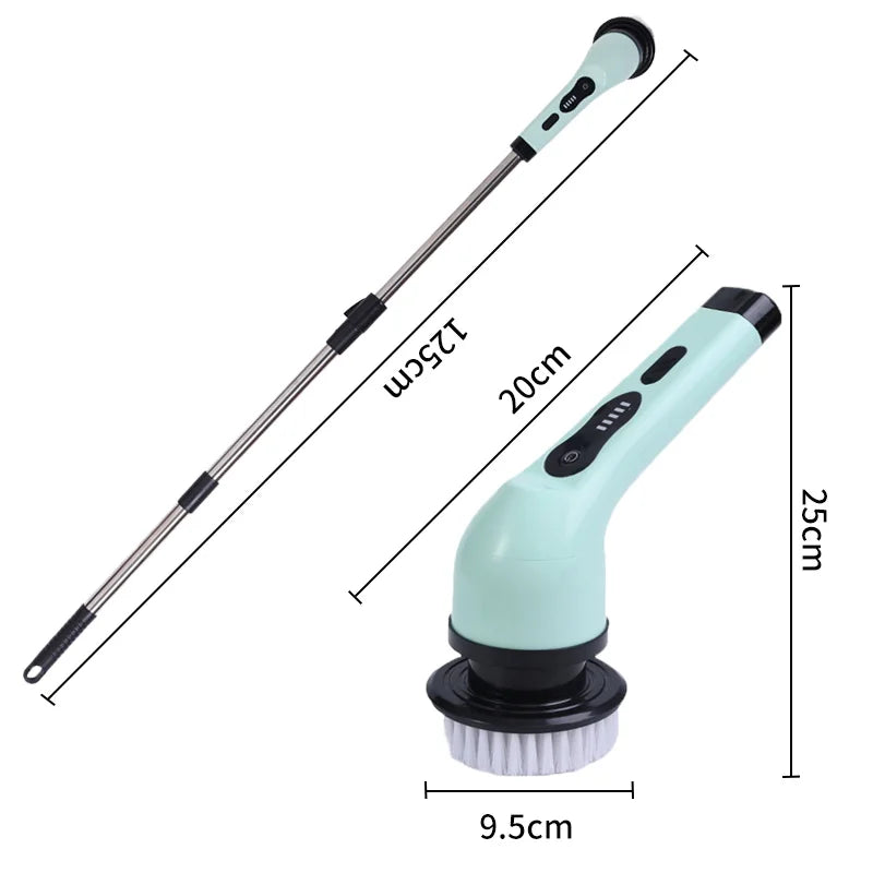 9-in-1 Electric Spin Scrubber