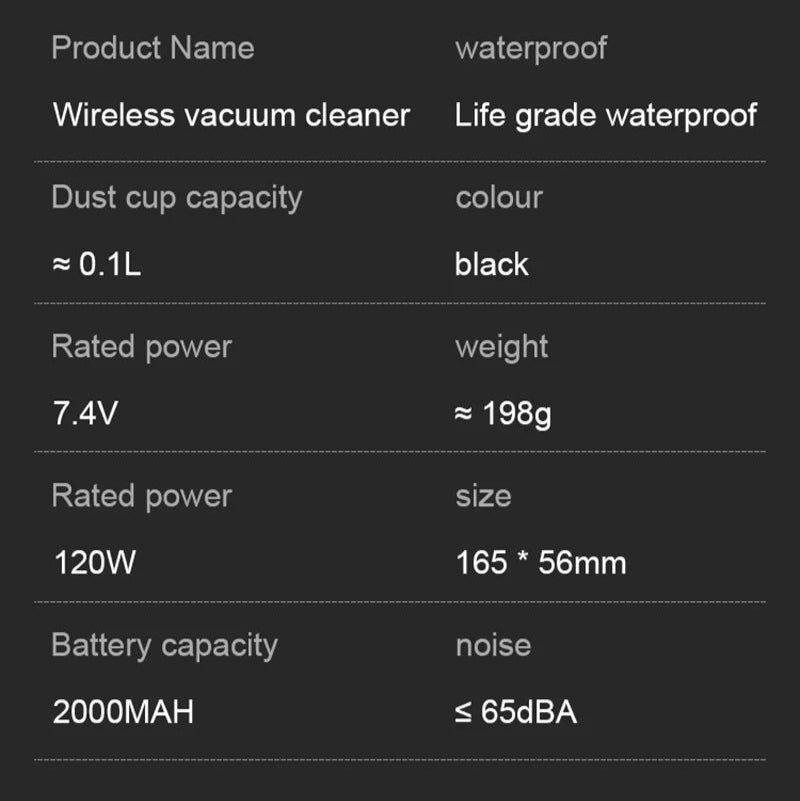 Wireless Vacuum Cleaner