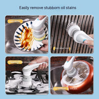Electric Cleaning Brush 4-in-1