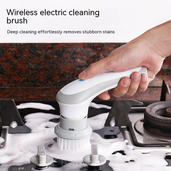 Electric Cleaning Brush 4-in-1