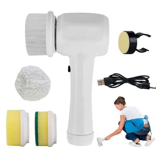 Electric Cleaning Brush 4-in-1