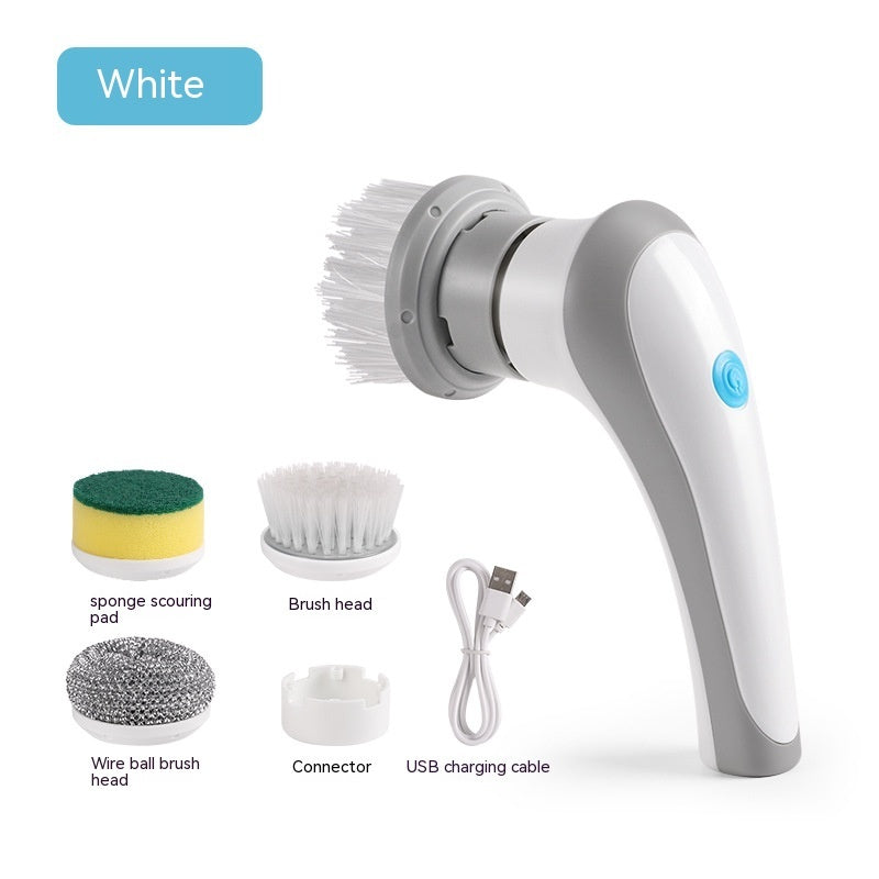 Electric Cleaning Brush 4-in-1