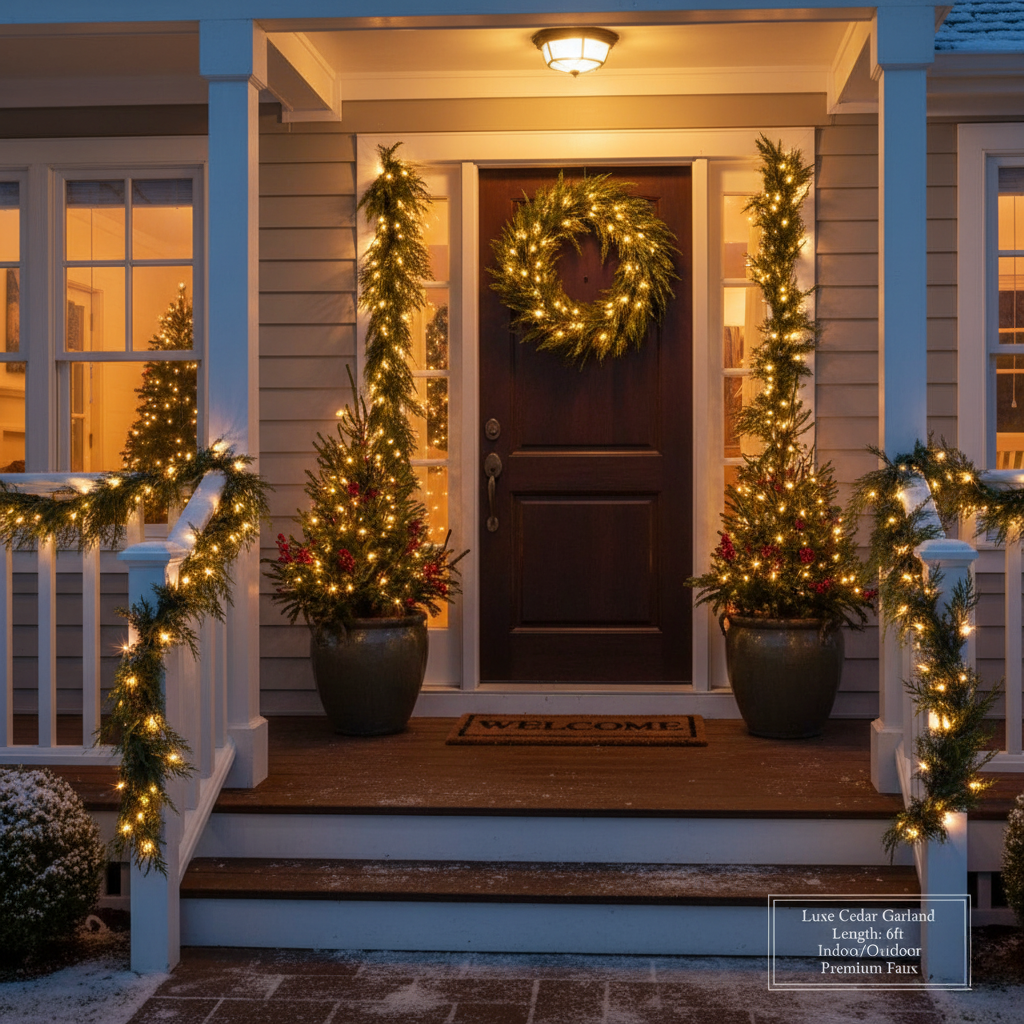 Micnist Aura™ Cedar Glow Garland