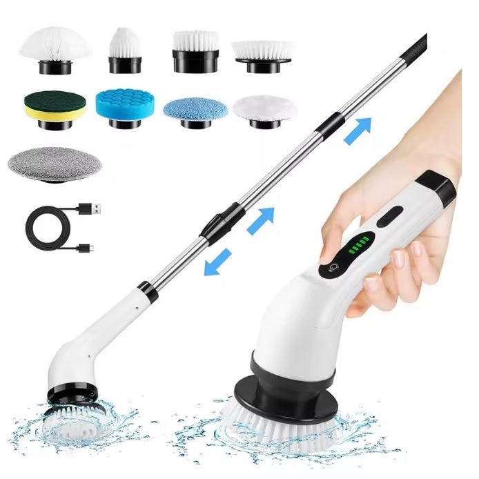 9-in-1 Electric Spin Scrubber