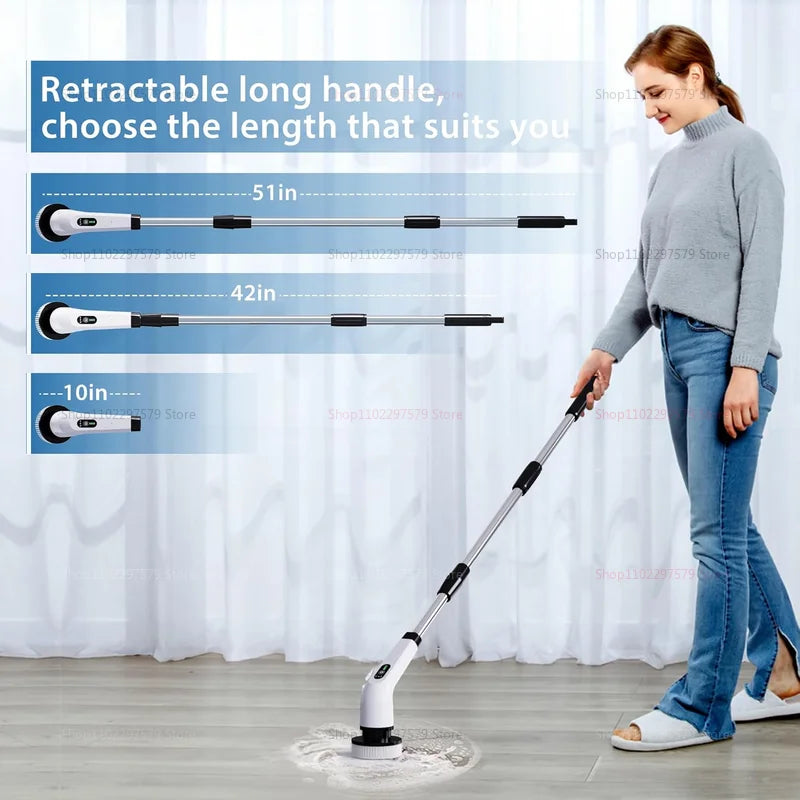 9-in-1 Electric Spin Scrubber