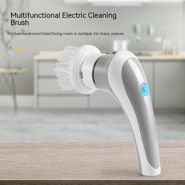 Electric Cleaning Brush 4-in-1